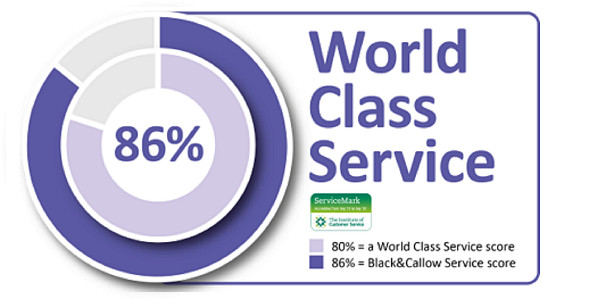 Black&Callow achieves 'World Class Service' accreditation by the Institute of Customer Service