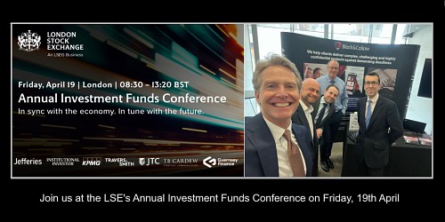 Join us at the LSE's Annual Investment Funds Conference on 19th April