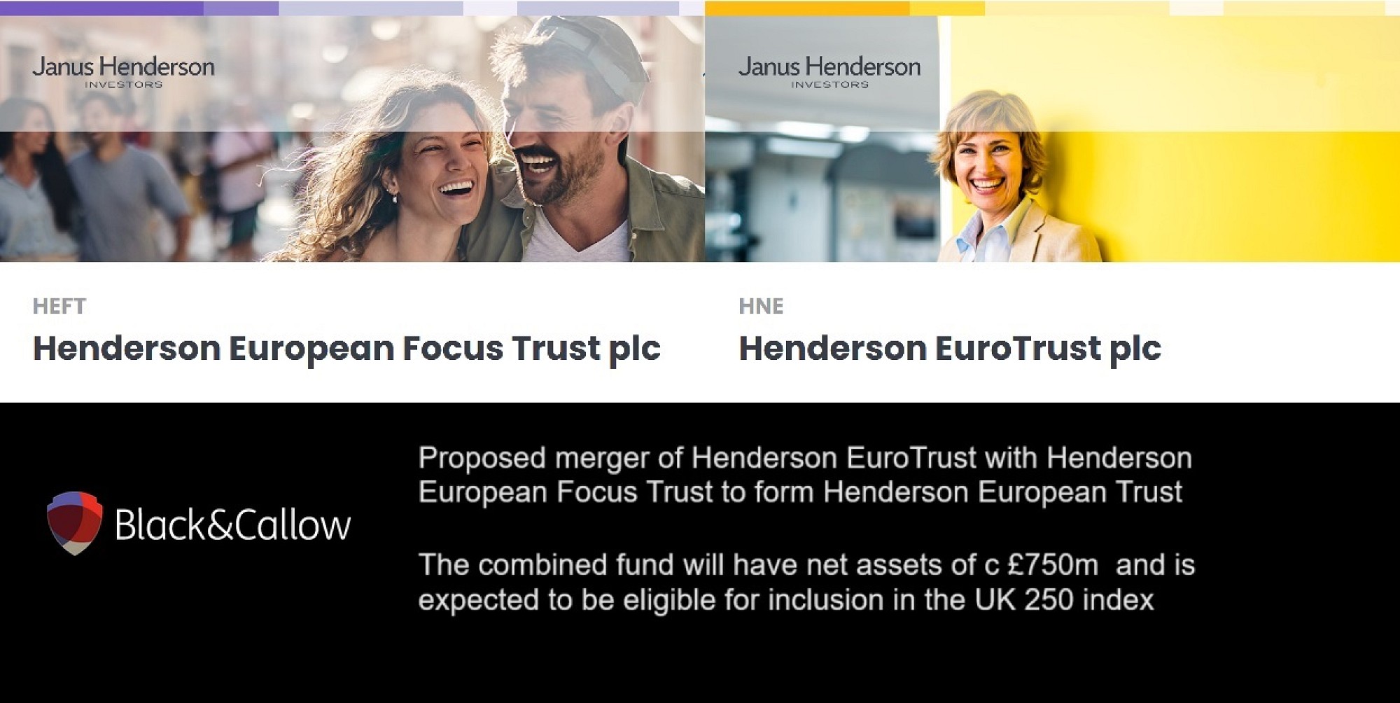 Creating a FTSE 250 investment trust: B&C helps Janus Henderson with HEFT & HNE merger