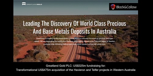 Striking gold: B&C helps US$325m fundraising and transformational acquisition for AIM- and ASX-listed Greatland Gold